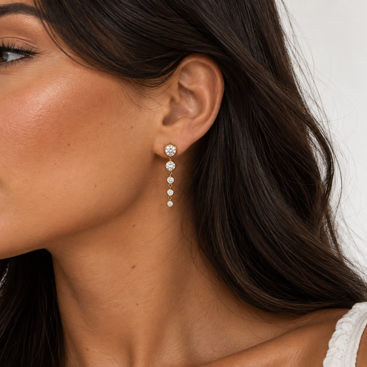 The Celeste Drop Earrings