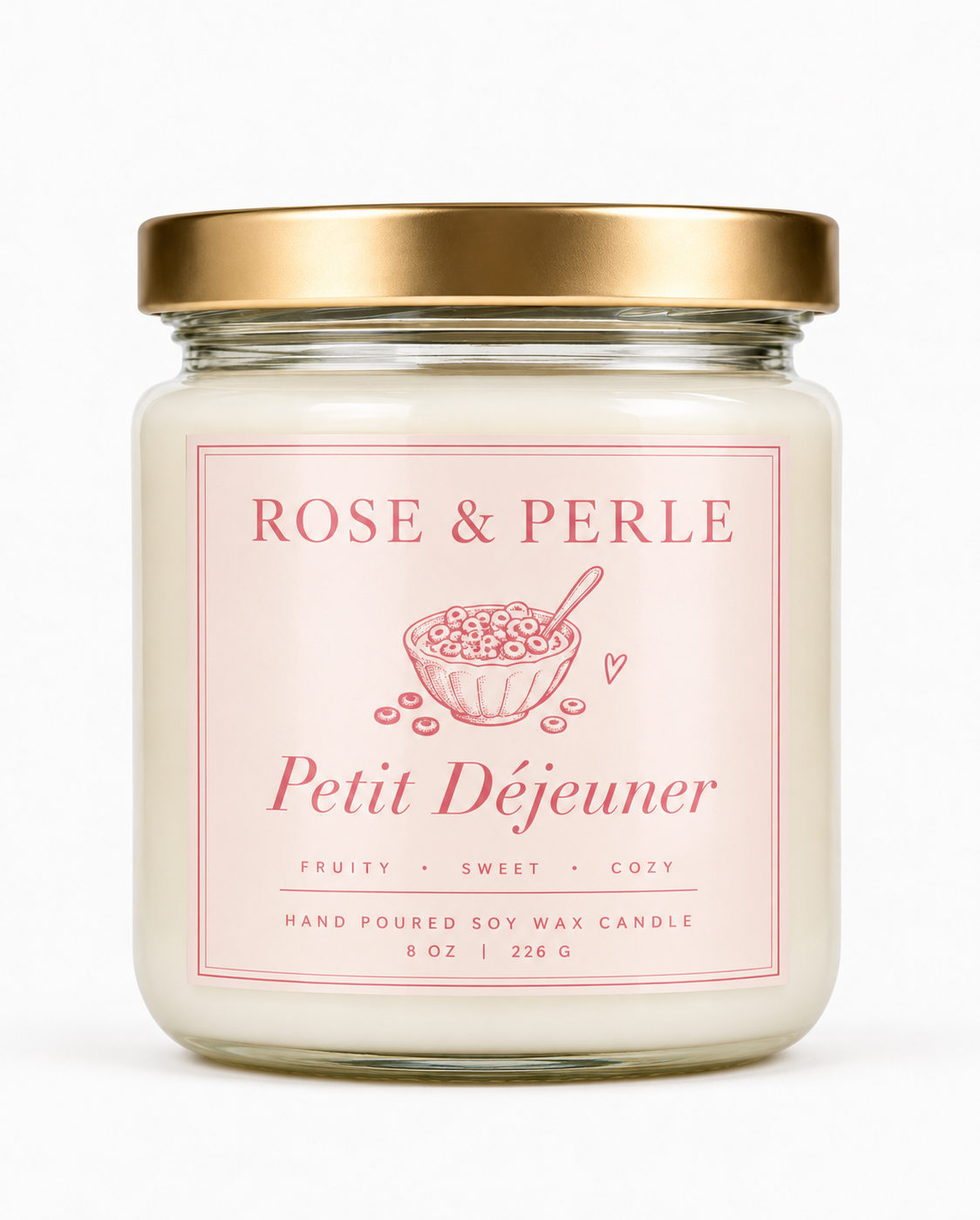 Petit Déjeuner Candle