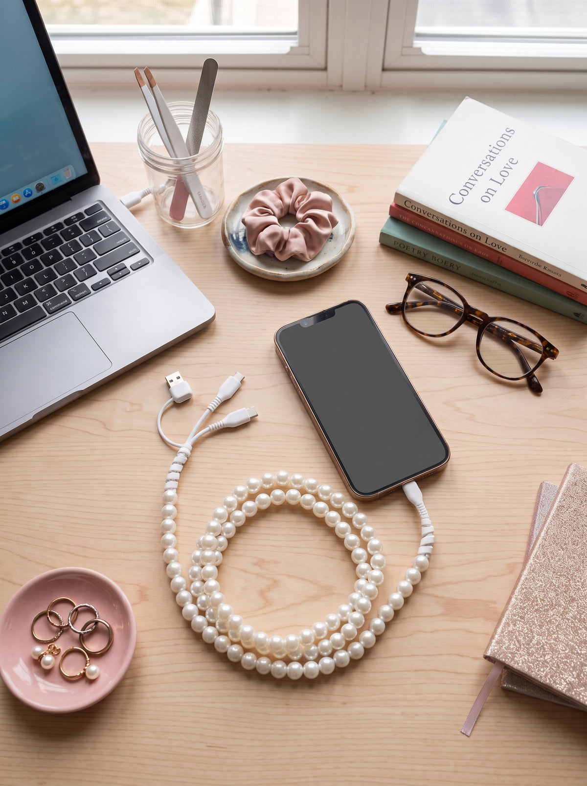 Universal Beaded Phone Charger