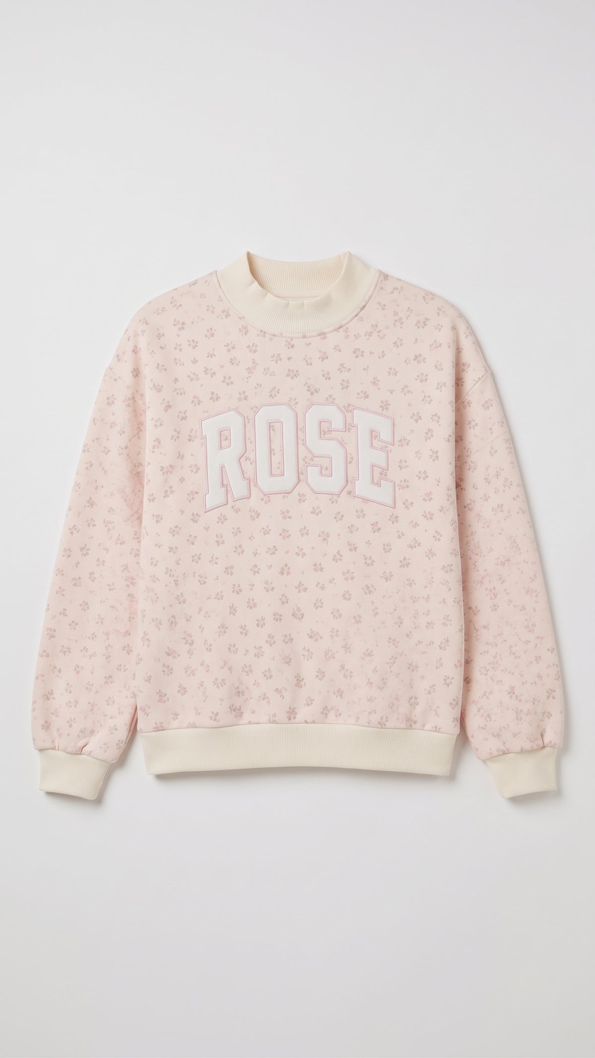 The Rose Mock Neck Sweatshirt