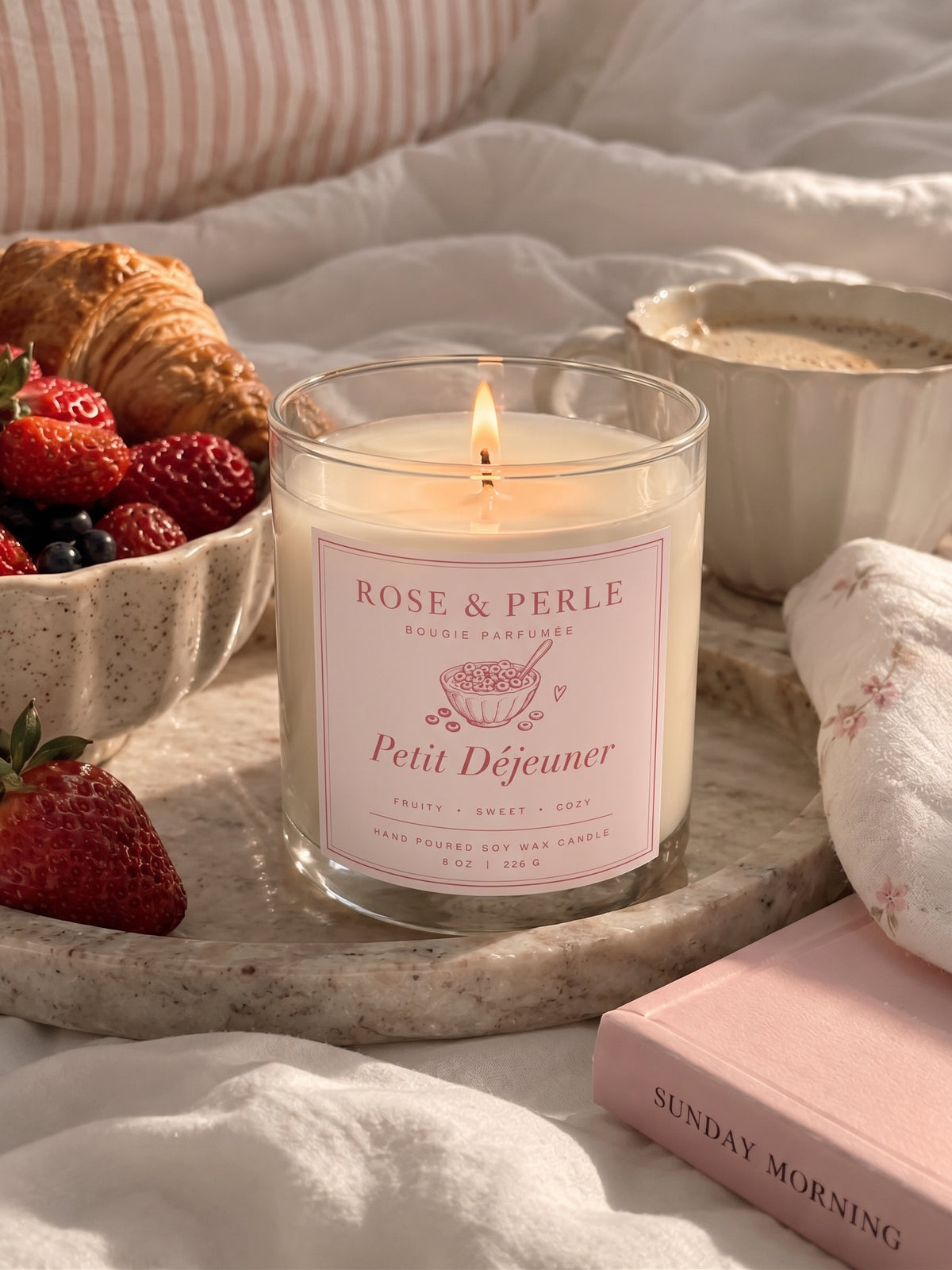 Petit Déjeuner Candle