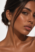 Amélie Crystal Drop Earrings