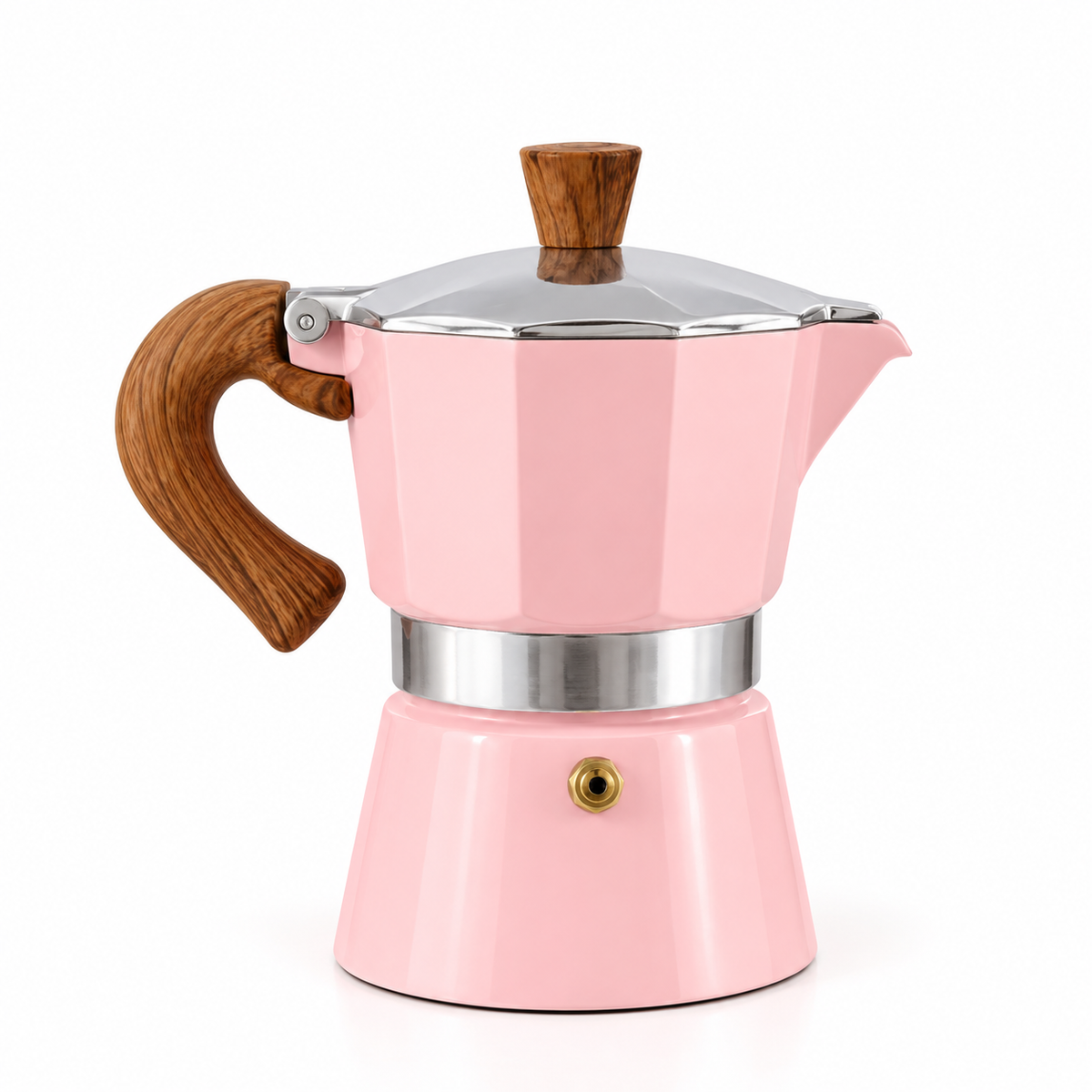 Blush Stovetop Espresso Maker